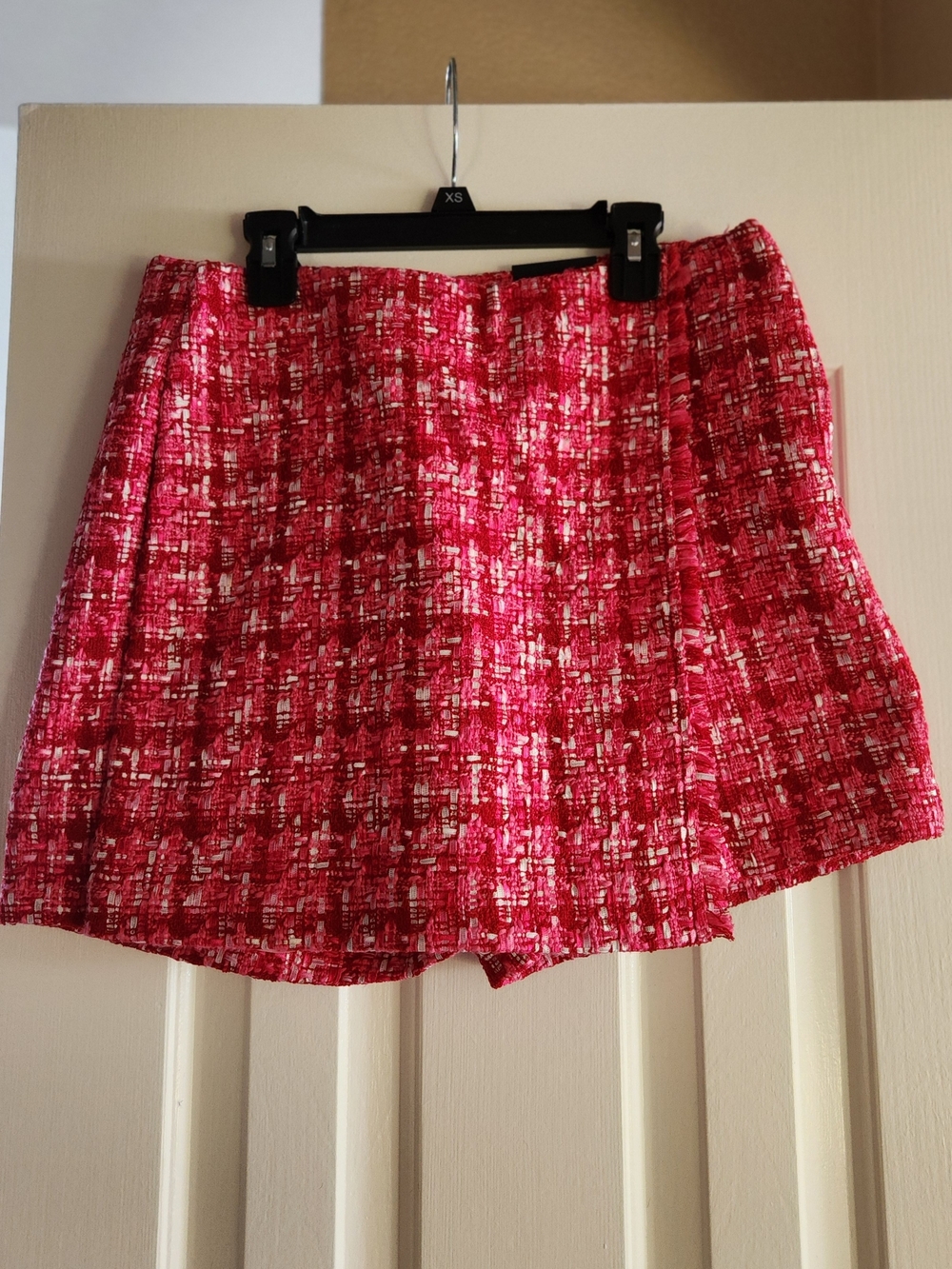 Berry Tweed Skort